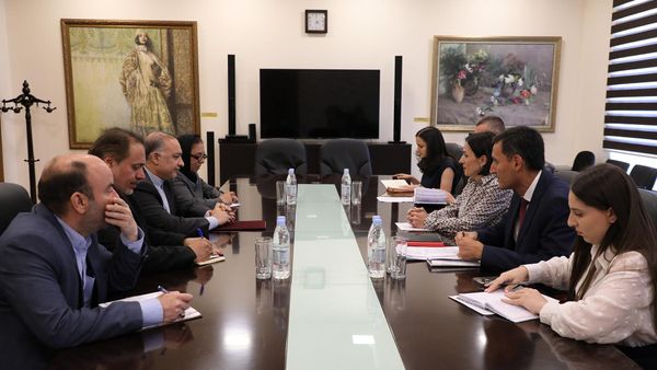 Ժաննա Անդրեասյանն ընդունել է Իրանի դեսպան Մեհդի Սոբհանիին - Sputnik Արմենիա