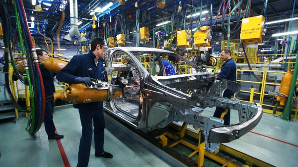 Եռակցման արտադրամաս - Sputnik Արմենիա