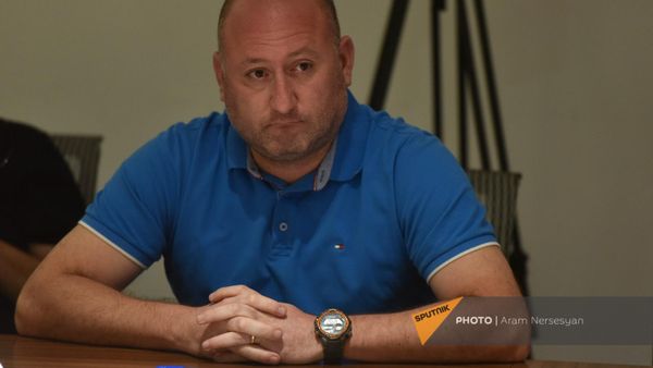 Американист Сурен Саркисян в ходе дисскуссии АЦСИИ Армения - НАТО: новые вызовы или возможности для региональной безопасности? (12 сентября 2023). Еревaн - Sputnik Армения
