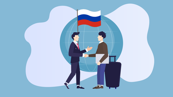 Число приехавших в РФ трудовых мигрантов - Sputnik Армения