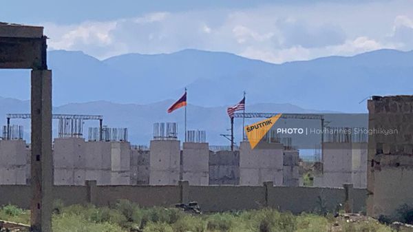 Строительная площадка металлургического завода в Ерасхе - Sputnik Армения