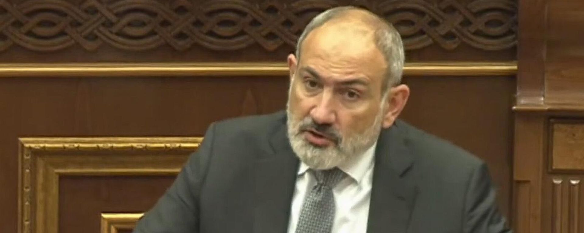 Премьер-министр Никол Пашинян во время правительственного часа в Парламенте Армении (13 сентября 2023). Еревaн - Sputnik Армения, 1920, 17.01.2024