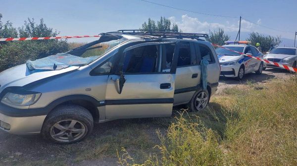 ДТП на автодороге Арташат-Верхний Арташат (17 сентября 2023). Арарат - Sputnik Армения