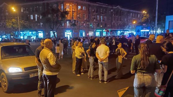 Ցուցարարներ - Sputnik Արմենիա
