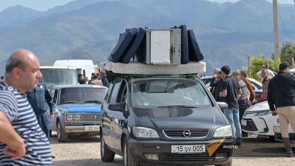 Արցախից բռնի տեղահանվածներ - Sputnik Արմենիա