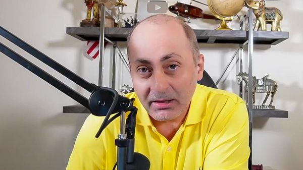 Кадр из прямого эфира лидера партии Общественный голос Вардана Гукасяна от 28.09.23 - Sputnik Армения