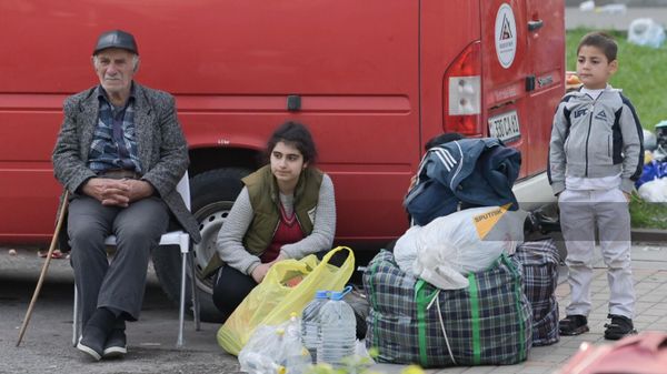 ԼՂ–ից բռնի տեղահանվածները Սյունիքում. արխիվային լուսանկար - Sputnik Արմենիա
