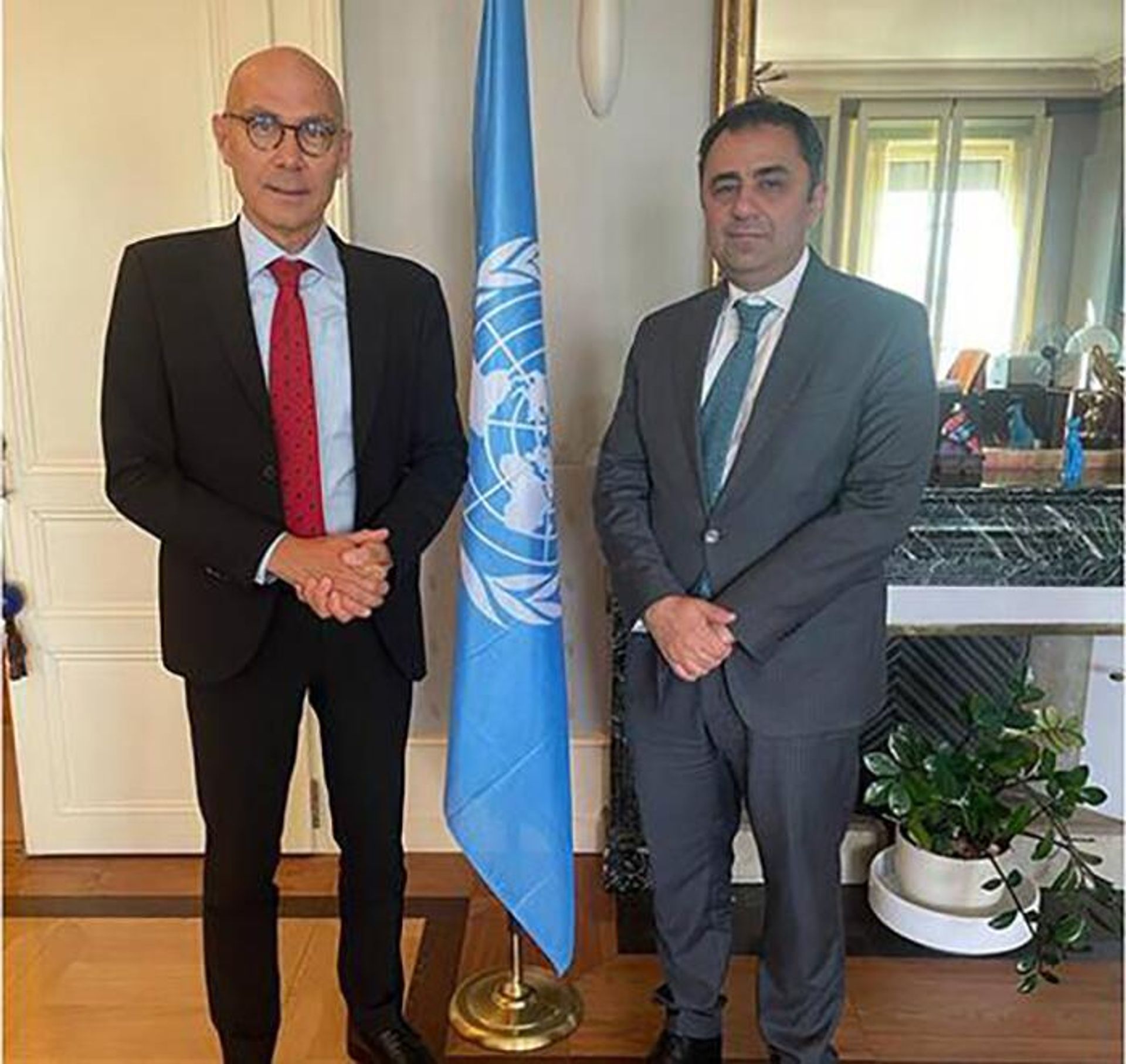 Замминистра иностранных дел Ваге Геворгян встретился с верховным комиссаром ООН по правам человека Волкером Тюрком (6 октября 2023). Женевa - Sputnik Արմենիա, 1920, 06.10.2023