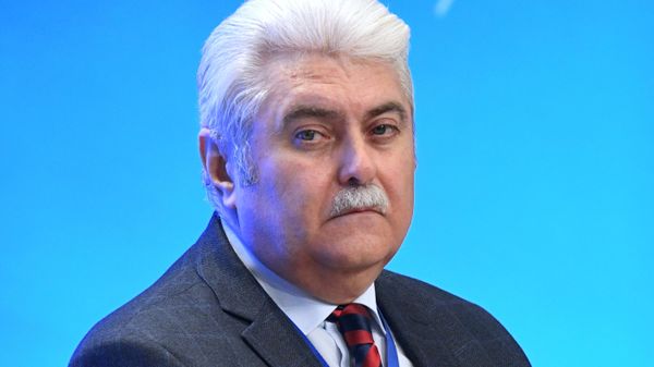 Заместитель секретаря Совета Безопасности РФ Олег Храмов на расширенном заседании коллегии Роскомнадзора в Международном мультимедийном пресс-центре МИА Россия сегодня (16 апреля 2019). Москвa - Sputnik Армения