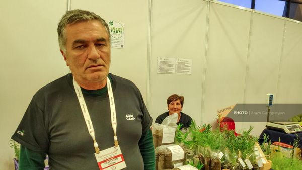 Основатель питомника саженцев спаржи Smart Farm Spitak Арташес Карапетян - Sputnik Армения