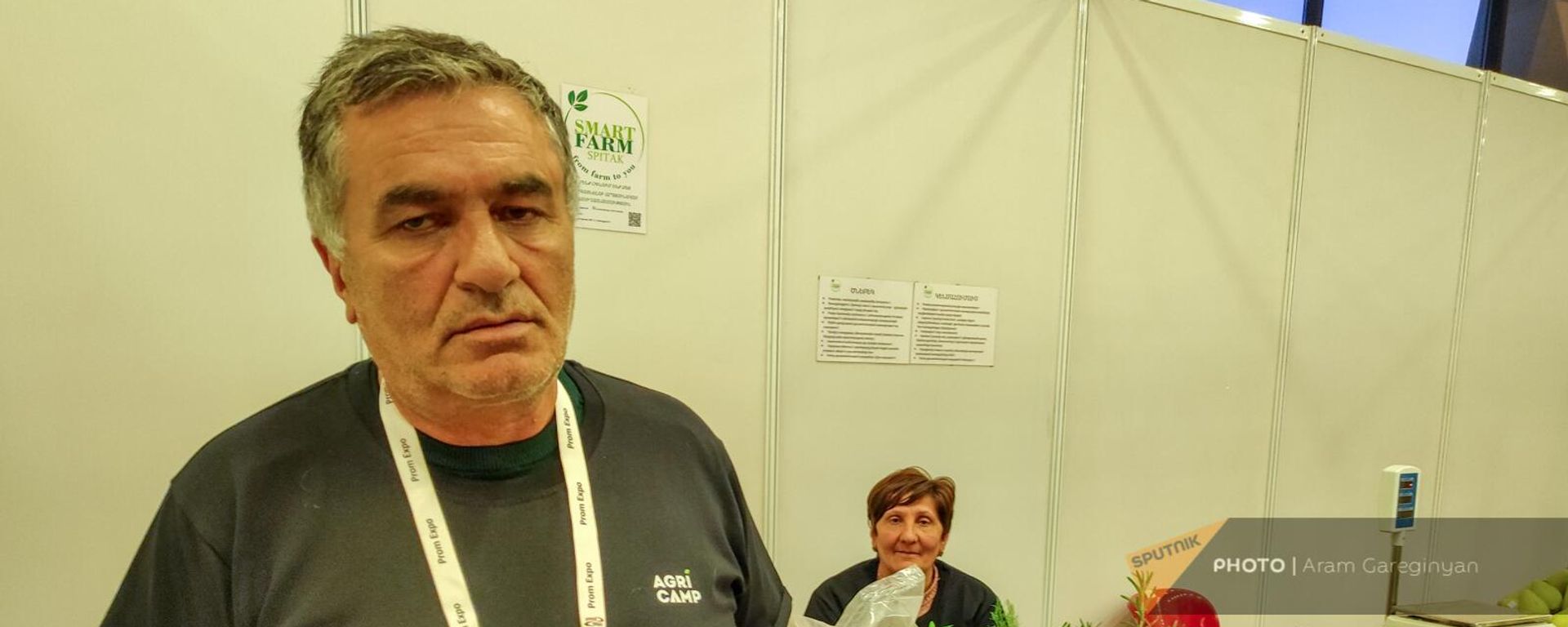 Основатель питомника саженцев спаржи Smart Farm Spitak Арташес Карапетян - Sputnik Армения, 1920, 14.10.2023