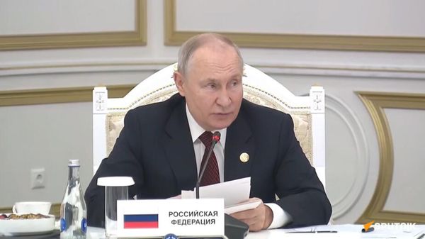 Владимир Путин на саммите глав государств СНГ (13 октября 2023). Бишкек - Sputnik Армения