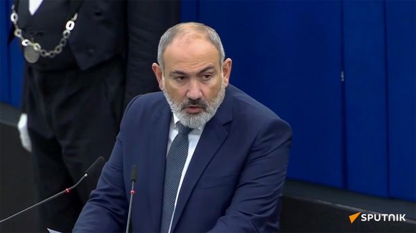Նիկոլ Փաշինյանի ելույթը Եվրախորհրդարանում - Sputnik Արմենիա