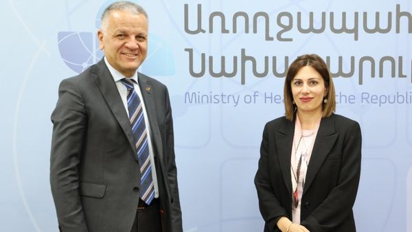 Անահիտ Ավանեսյանն ընդունել է ԵՄ պատվիրակության նորանշանակ ղեկավար, դեսպան Վասիլիս Մարագոսին - Sputnik Արմենիա