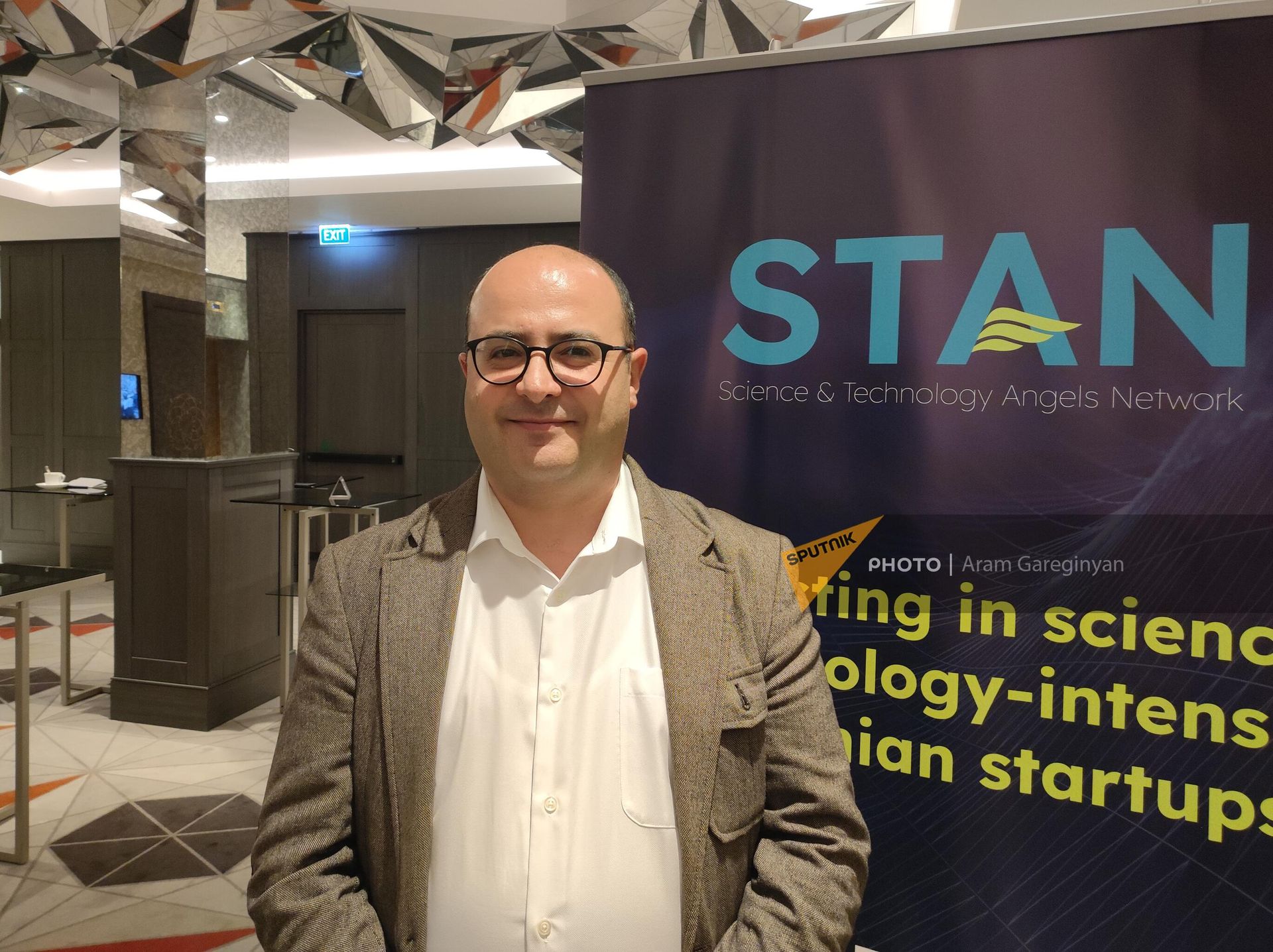 Директор Сети бизнес-ангелов (STAN) Фонда армянской науки итехнологий (FAST) Рубен Осипян - Sputnik Армения, 1920, 14.01.2024
