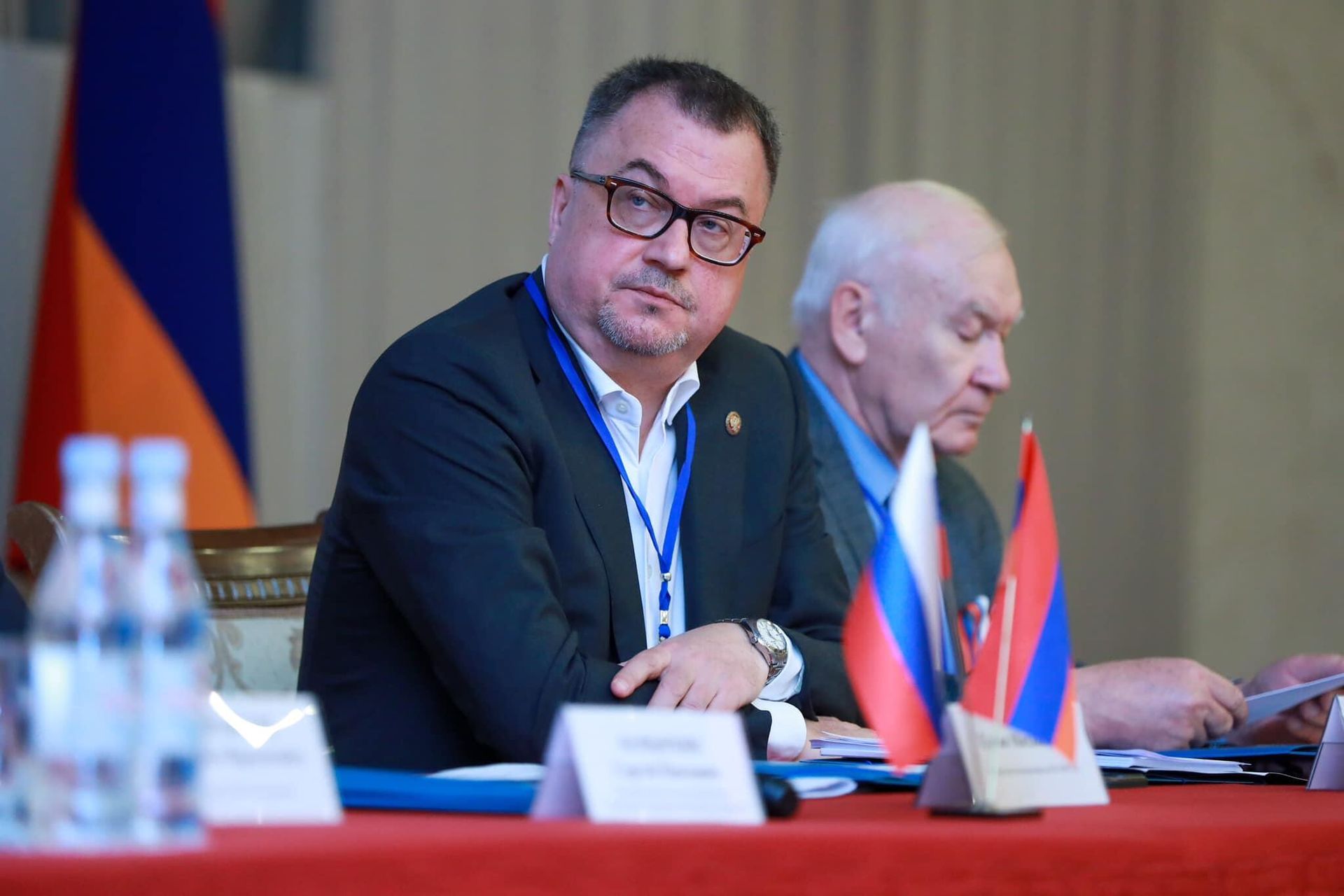 Вадим Фефилов на конференции Русский мир Армении. Достижения и современные вызовы в Русском Доме (21 октября 2023). Еревaн - Sputnik Армения, 1920, 21.10.2023
