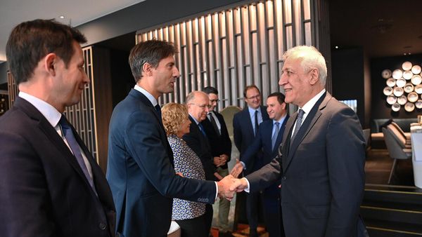  Բրյուսելում ՀՀ նախագահը հանդիպել է Եվրախորհրդարանում Հայաստանի հարցերով մշտական զեկուցող Անդրեյ Կովաչևի հետ - Sputnik Արմենիա