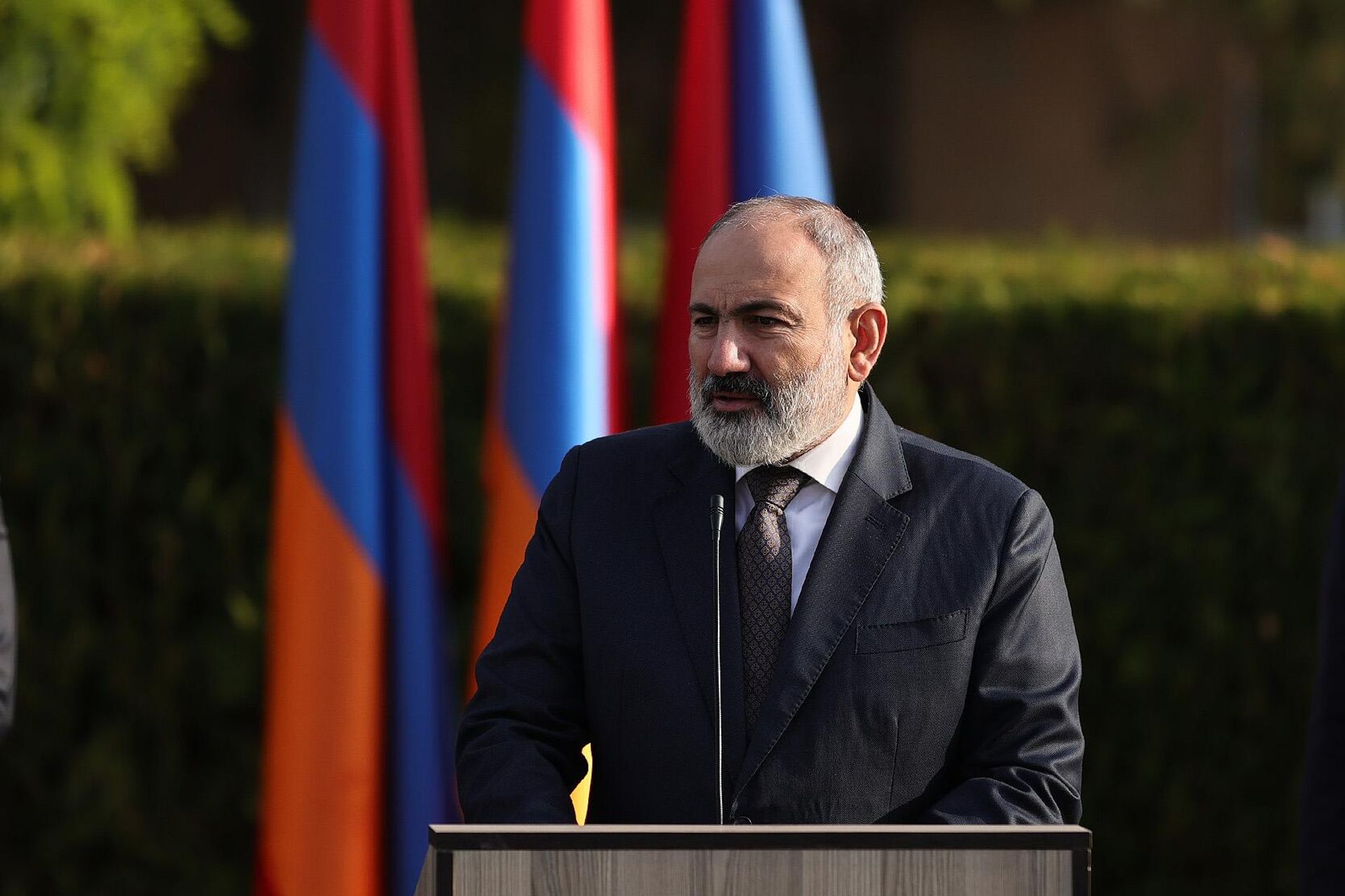 Премьер-министр Никол Пашинян принял участие в мероприятии, посвященном началу работы Араратского марзового отдела Патрульно-полицейской службы (28 октября 2023). Арташат - Sputnik Արմենիա, 1920, 28.10.2023
