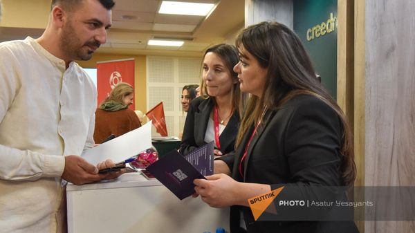 Ярмарка вакансий Artsakh Career Expo - Sputnik Армения