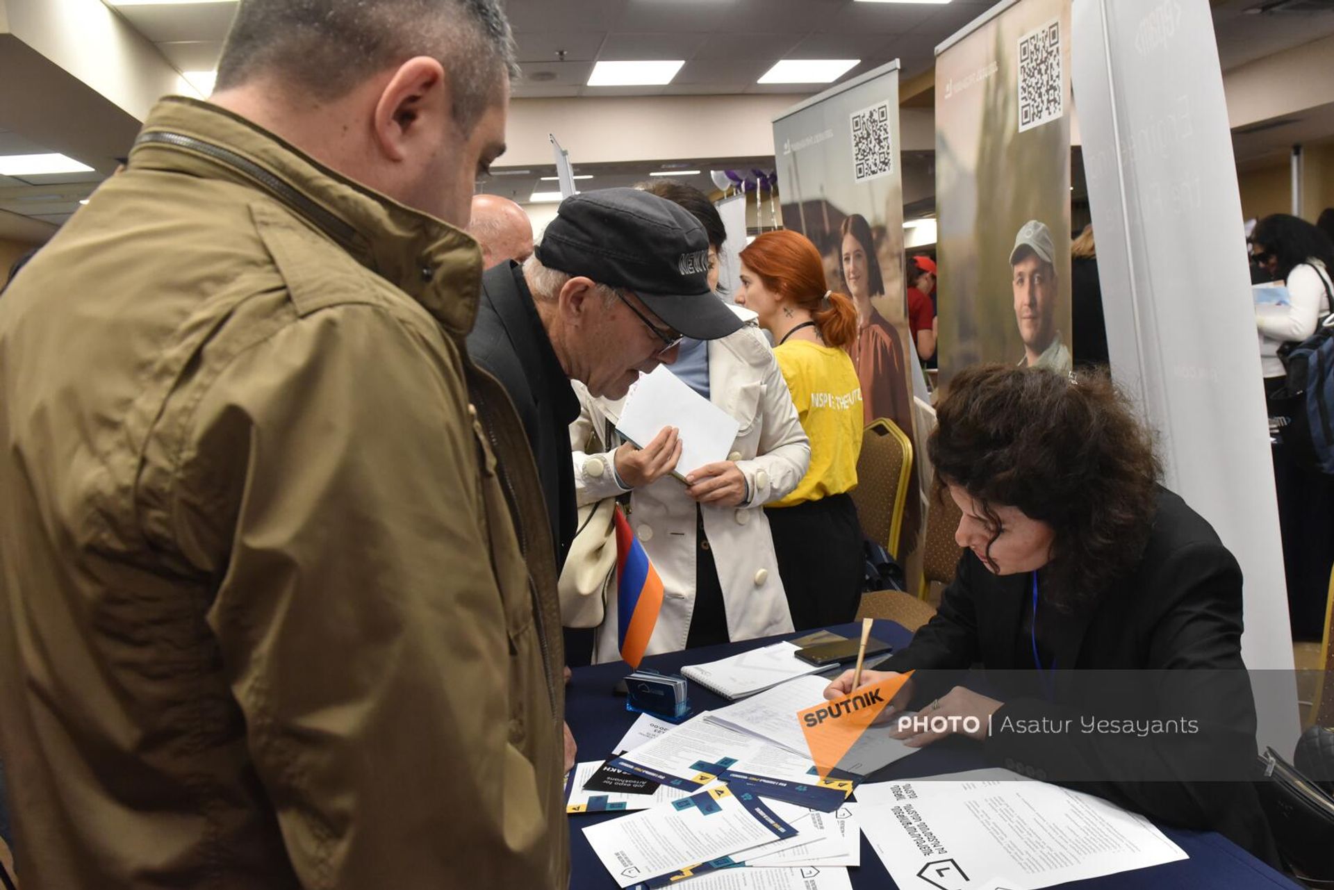 Ярмарка вакансий Artsakh Career Expo Ярмарка вакансий Artsakh Career Expo - Sputnik Արմենիա, 1920, 31.10.2023