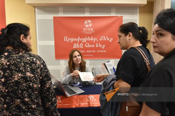 «Artsakh Career Expo» տոնավաճառը Երևանում «Artsakh Career Expo» տոնավաճառը Երևանում - Sputnik Արմենիա
