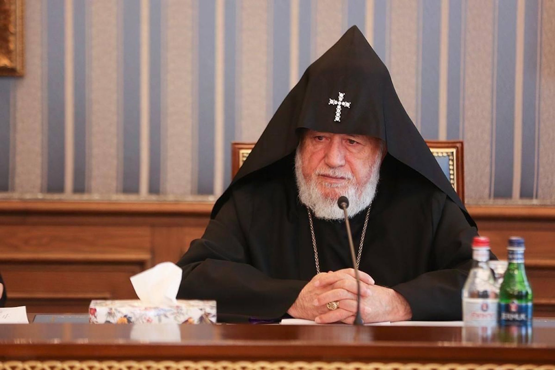 Католикос Гарегин II провел заседание Высшего Духовного Совета (31 октября 2023). Еревaн - Sputnik Արմենիա, 1920, 31.10.2023