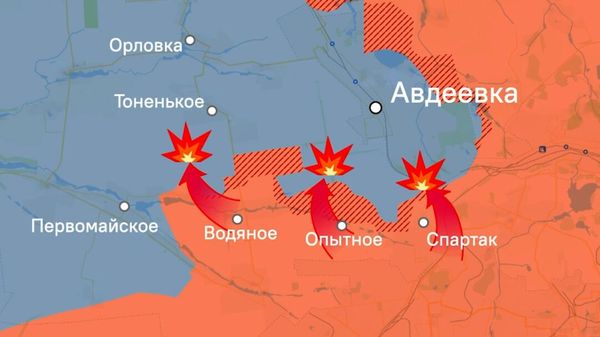 Вокруг Авдеевки образуется петля, диаметром 12 км - Sputnik Армения