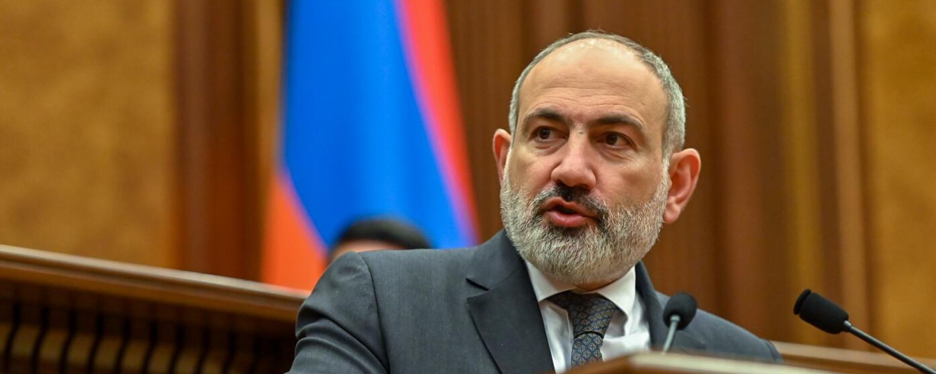Никол Пашинян на очередном заседании Парламента Армении (15 ноября 2023). Еревaн - Sputnik Армения, 1920, 26.03.2025