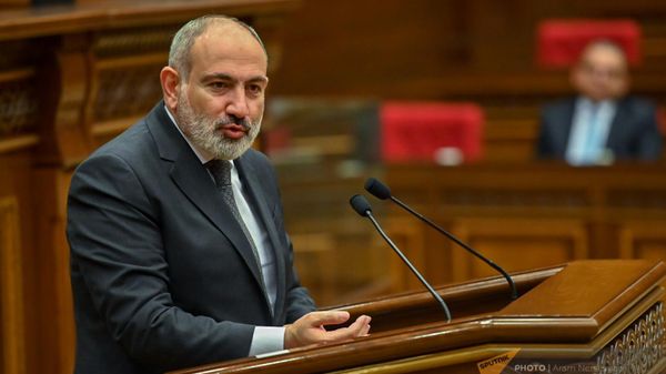 Никол Пашинян на очередном заседании Парламента Армении (15 ноября 2023). Еревaн - Sputnik Армения