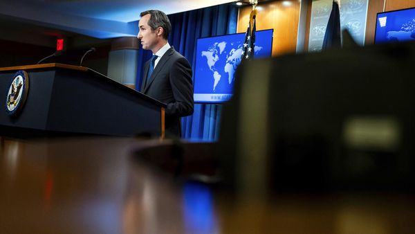 Представитель Госдепартамента США Мэтью Миллер во время брифинга (18 июля 2023). Вашингтон - Sputnik Армения
