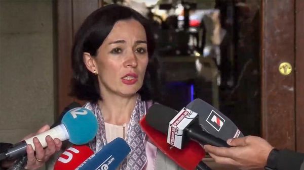 Министр ОНКС Жанна Андреасян отвечает на вопросы журналистов после очередного заседания правительства Армении (17 ноября 2023). Еревaн - Sputnik Армения