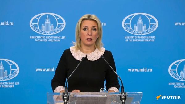 Мария Захарова во время еженедельного брифинга (22 ноября 2023). Москвa - Sputnik Армения