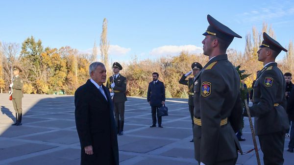 Իրաքի նախագահը այցելել է Ծիծեռնակաբերդ - Sputnik Արմենիա