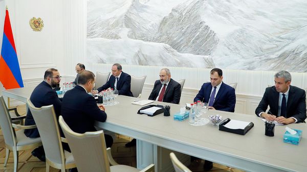 Փաշինյանն ընդունել է Amazon web services-ի ներկայացուցչին - Sputnik Արմենիա