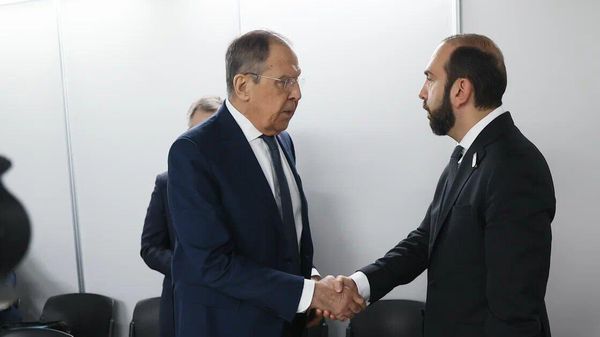 Встреча министров иностранных дел Армении и России Арарата Мирзояна и Сергея Лаврова (30 ноября 2023). Скопье - Sputnik Армения