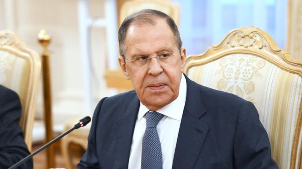 Министр иностранных дел РФ Сергей Лавров во время встречи с министром иностранных дел Венесуэлы Иваном Хиль Пинто (16 нояря 2023). Москва - Sputnik Армения