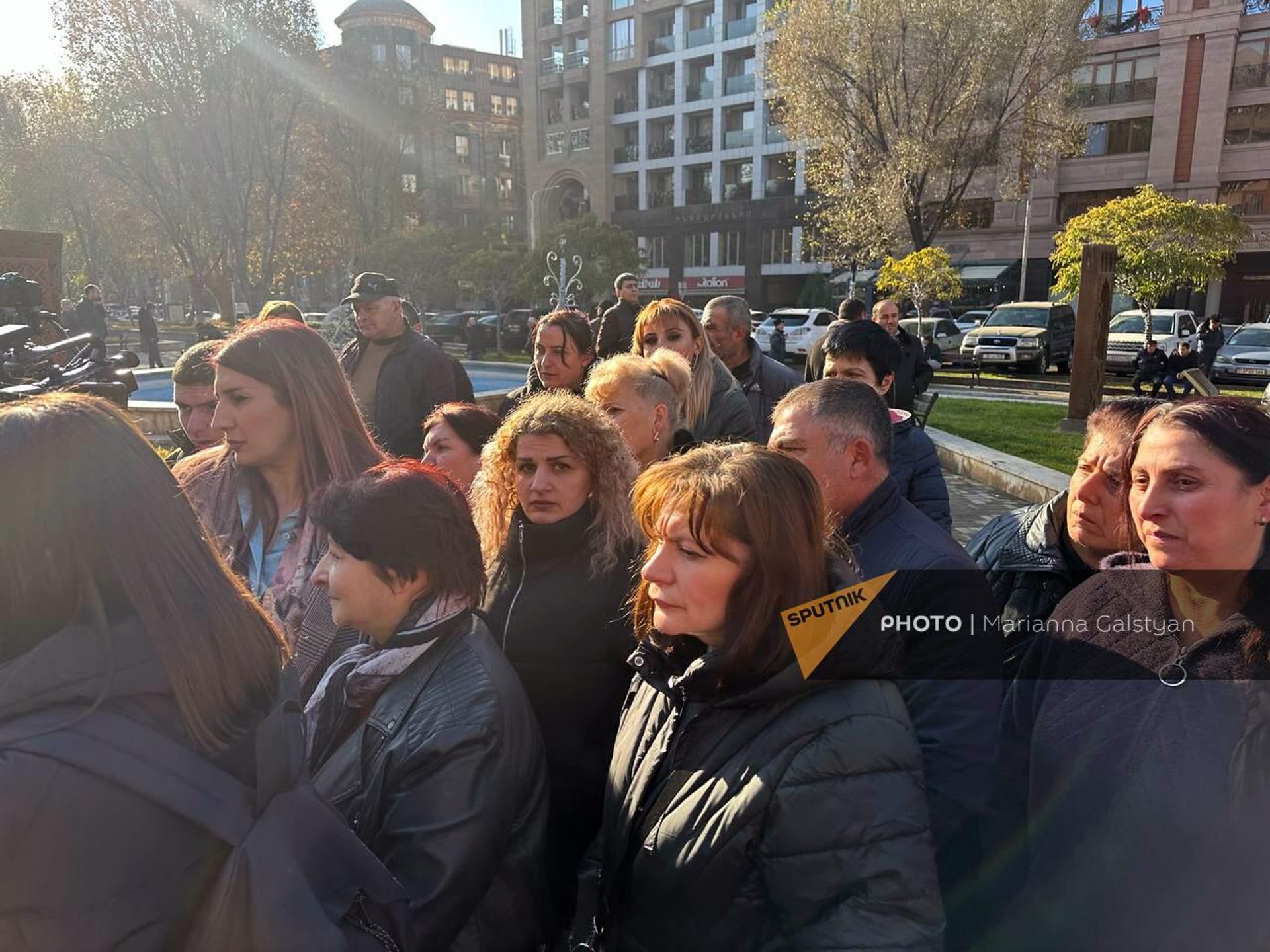 Акция представителей рыбоводческих хозяйств из Араратской области (11 декабря 2023). Еревaн - Sputnik Արմենիա, 1920, 11.12.2023