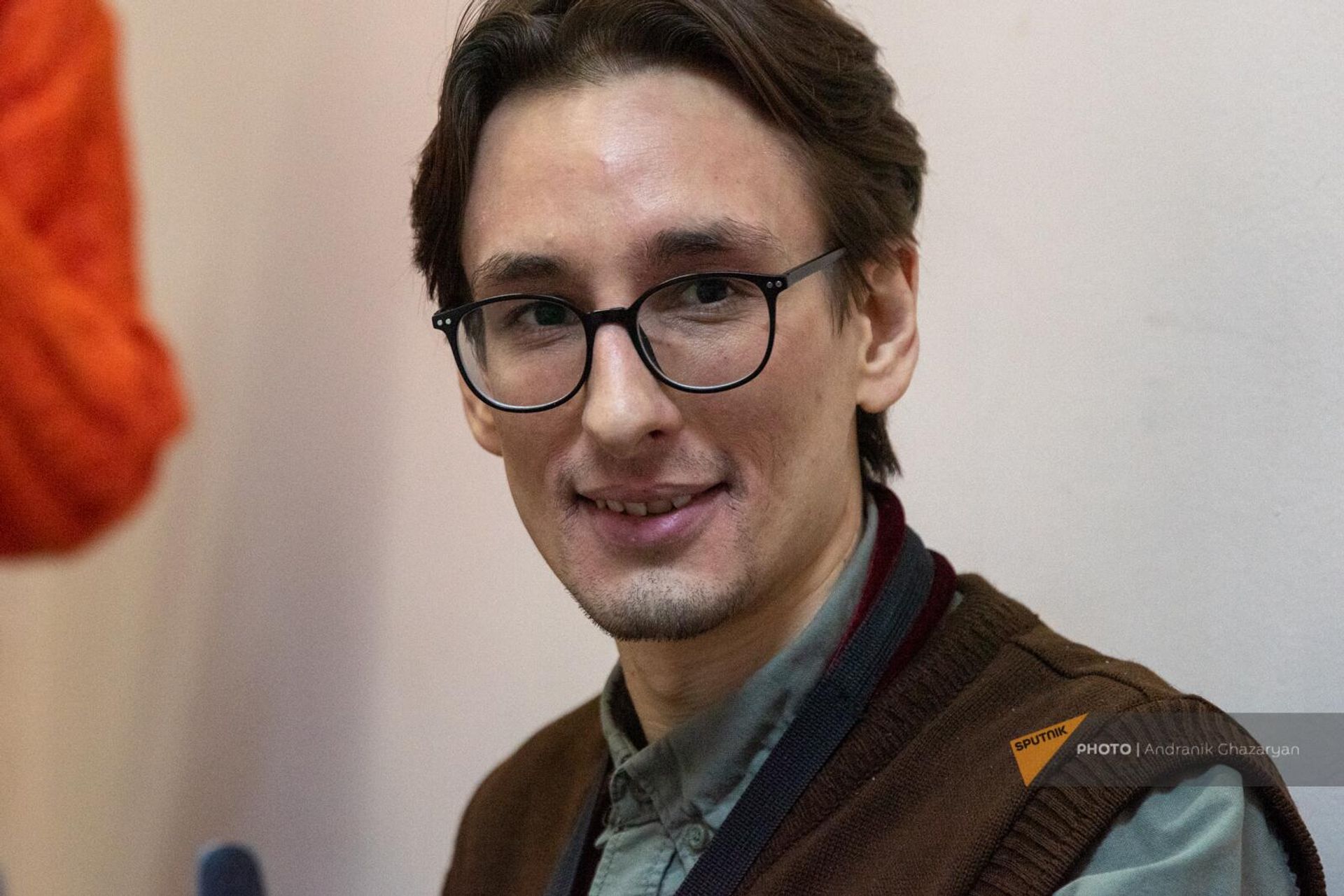 Саксофонист, блок-флейтист и бэк-вокал российско-армянской фолк-рок группы Канитель Алексей Положенцев - Sputnik Արմենիա, 1920, 24.12.2023