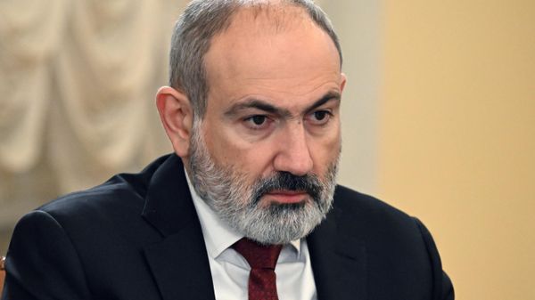 Премьер-министр Армении Никол Пашинян на заседании Высшего Евразийского экономического совета в узком составе (25 декабря 2023). Санкт-Петербург - Sputnik Армения