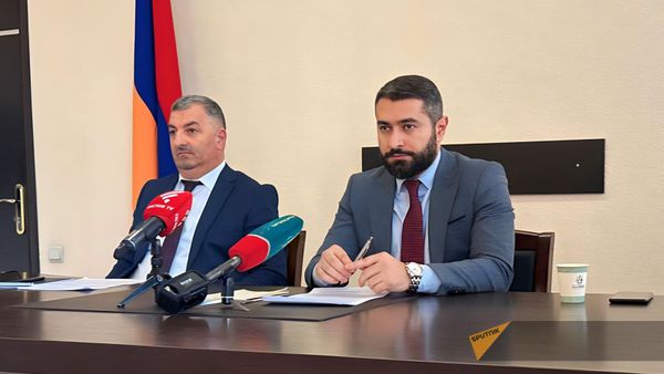Շուկայի վերահսկողության տեսչական մարմնի ղեկավար Արմեն Կոտոլյանի ասուլիսը - Sputnik Արմենիա