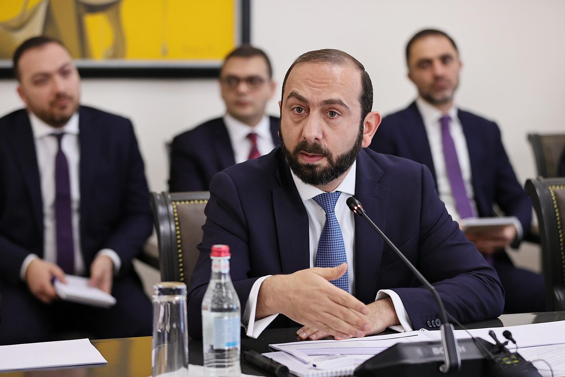 Վարչապետին է ներկայացվել Արտաքին գործերի նախարարության 2023 թ. գործունեության հաշվետվությունը - Sputnik Արմենիա, 1920, 09.01.2024