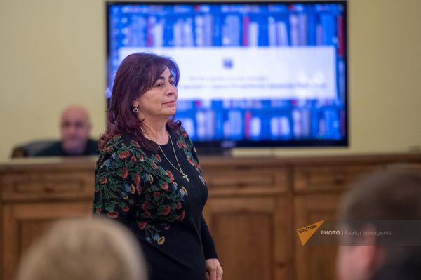 Торжественная церемония награждения победителей и участников XIV Республиканского конкурса Лучший учитель русского языка Армении (15 января 2024). Еревaн Торжественная церемония награждения победителей и участников XIV Республиканского конкурса Лучший учитель русского языка Армении (15 января 2024). Еревaн - Sputnik Армения