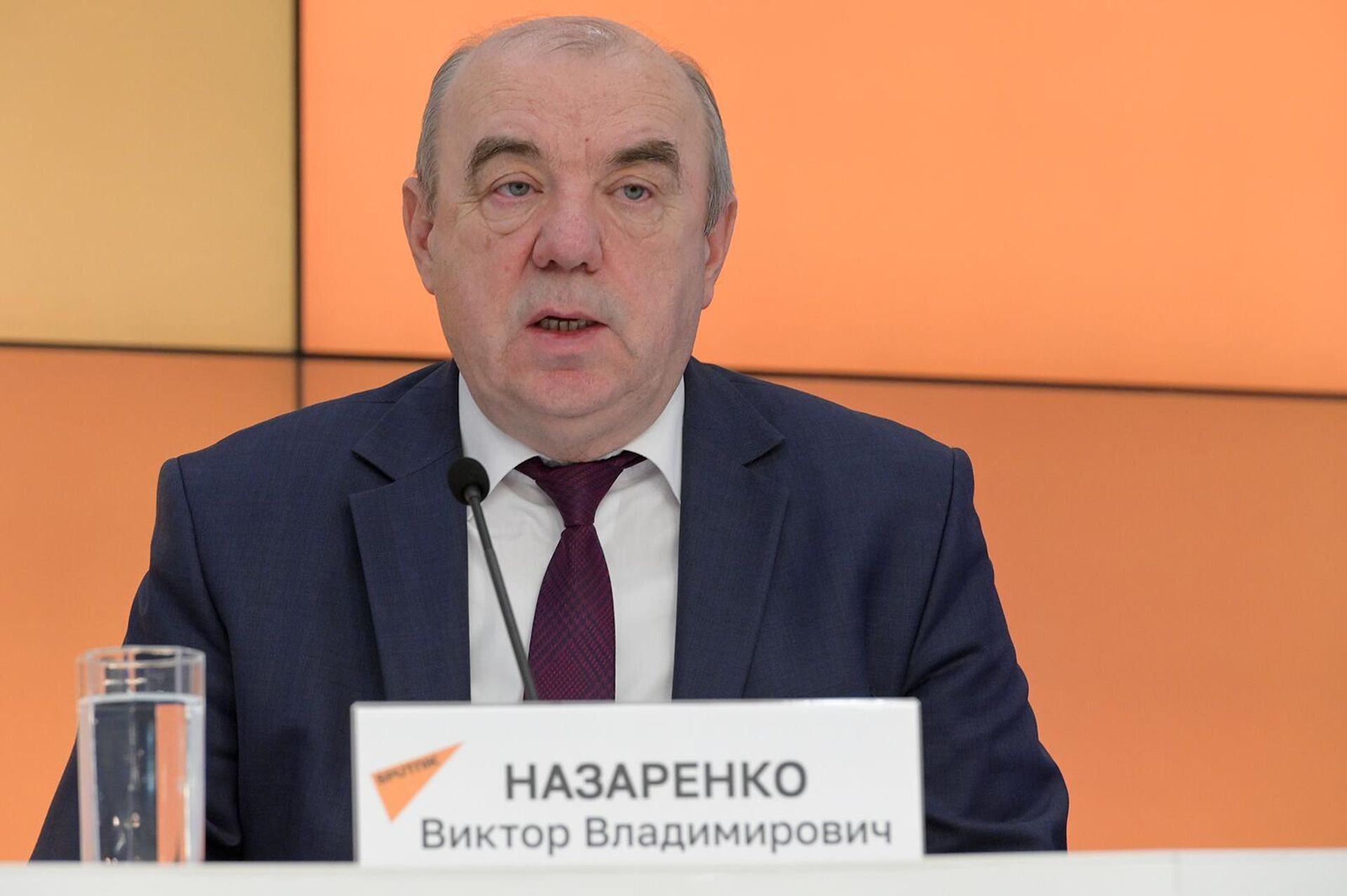 ԵՏՀ տեխնիկական կարգավորման հարցերով նախարար Վիկտոր Նազարենկոն Մոսկվա-Մինսկ-Բիշքեկ-Երևան-Աստանա-Տաշքենդ տեսակամրջի ժամանակ (2024թ, հունվարի 25). Մոսկվա - Sputnik Արմենիա, 1920, 25.01.2024
