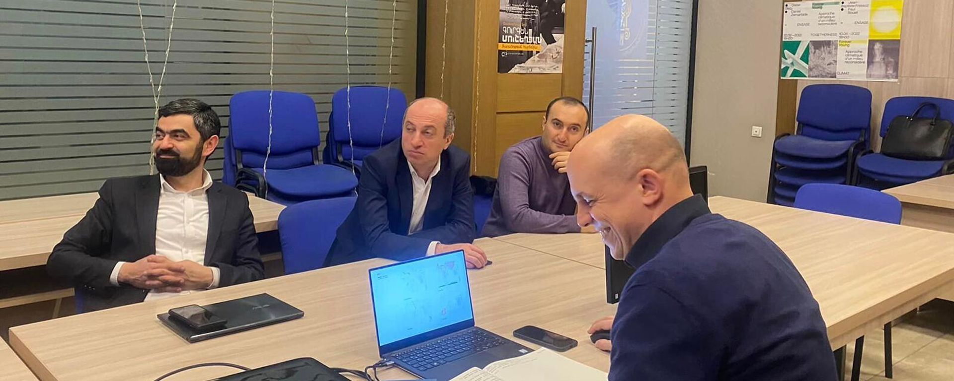 Тобиас Кейл, замдиректора компании gmp International GmbH Architects and Engineers, разрабатывающей генеральный план Академгородка, находится в Армении с рабочим визитом - Sputnik Армения, 1920, 30.01.2024