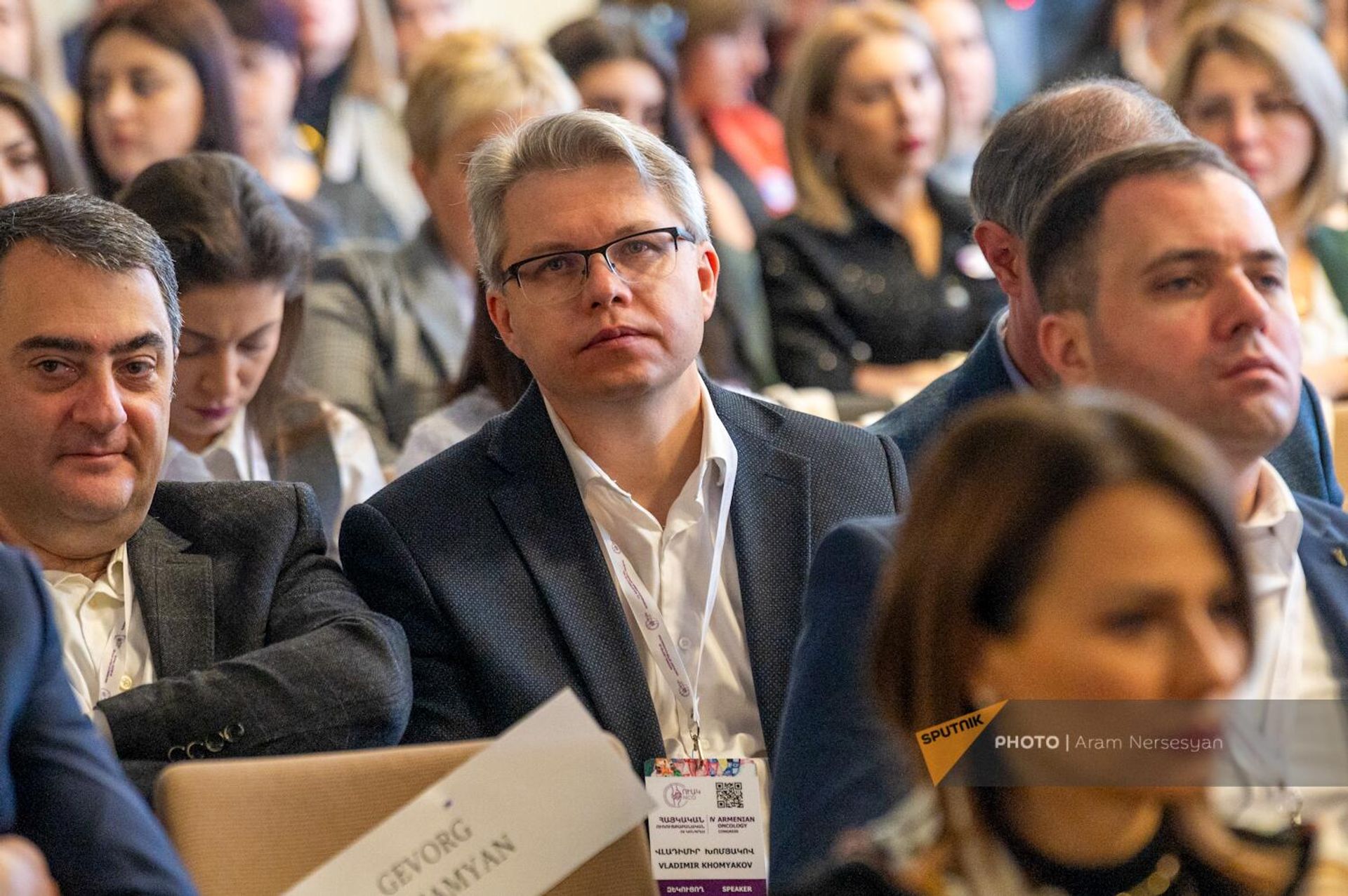 Участники на IV национальном онкологическом конгрессе (3 февраля 2024). Джермук Участники на IV национальном онкологическом конгрессе (3 февраля 2024). Джермук - Sputnik Армения, 1920, 03.02.2024