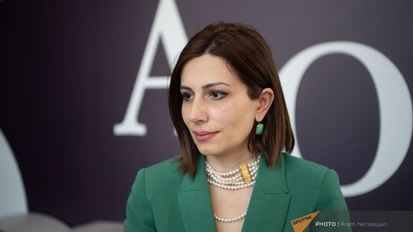 Министр здравоохранения Анаит Аванесян на IV Национальном онкологическом конгрессе - Sputnik Армения