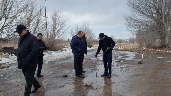 Следователи в Артике по делу о разбойном нападении на 2-х граждан (9 февраля 2024). Ширак - Sputnik Армения