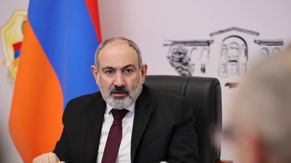 Премьер-министр Никол Пашинян на обсуждении отчета о деятельности Уголовно-исполнительной службы МВД на 2023 год (14 февраля 2024). Еревaн - Sputnik Армения