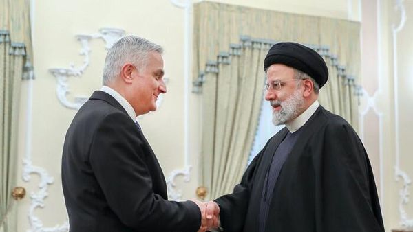 Մհեր Գրիգորյանն ու Էբրահիմ Ռայիսին - Sputnik Արմենիա