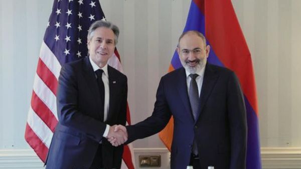 Հանդիպում ԱՄՆ պետքարտուղար Էնթոնի Բլինքենի հետ: - Sputnik Արմենիա